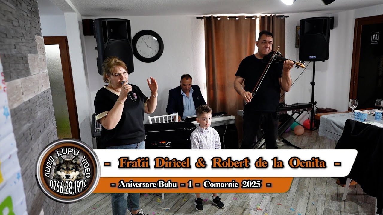 Fratii Diricel & Robert de la Ocnita & Livia Diricel - 1 - Aniversare Bubu Comarnic 2025