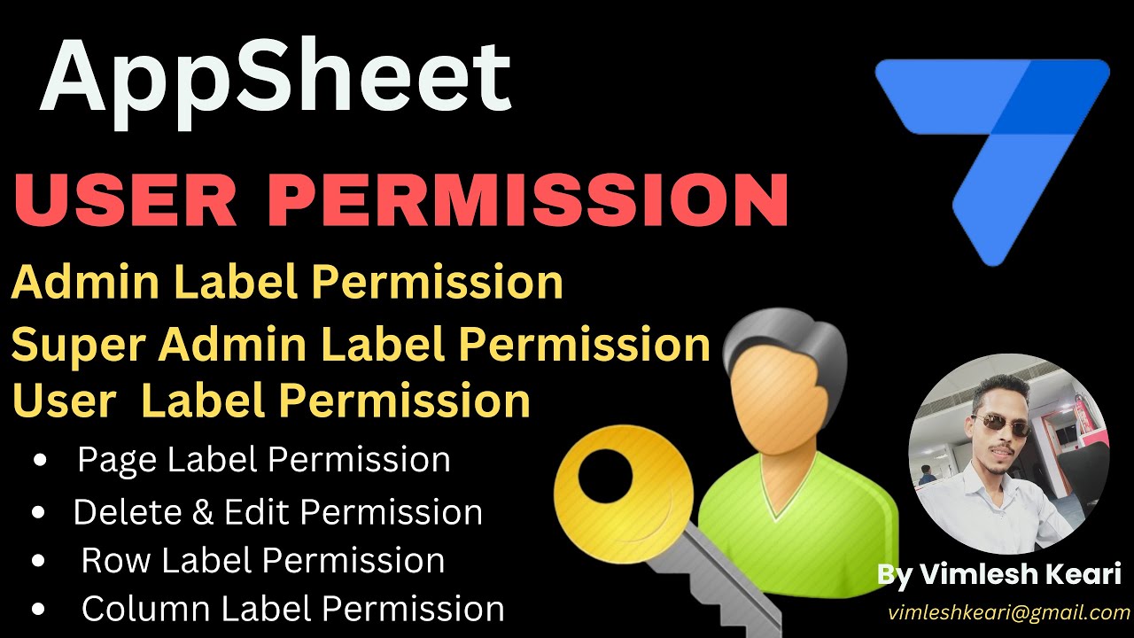 Mastering AppSheet: User Permissions: Admin, Super Admin, User and More! User Login Panneln