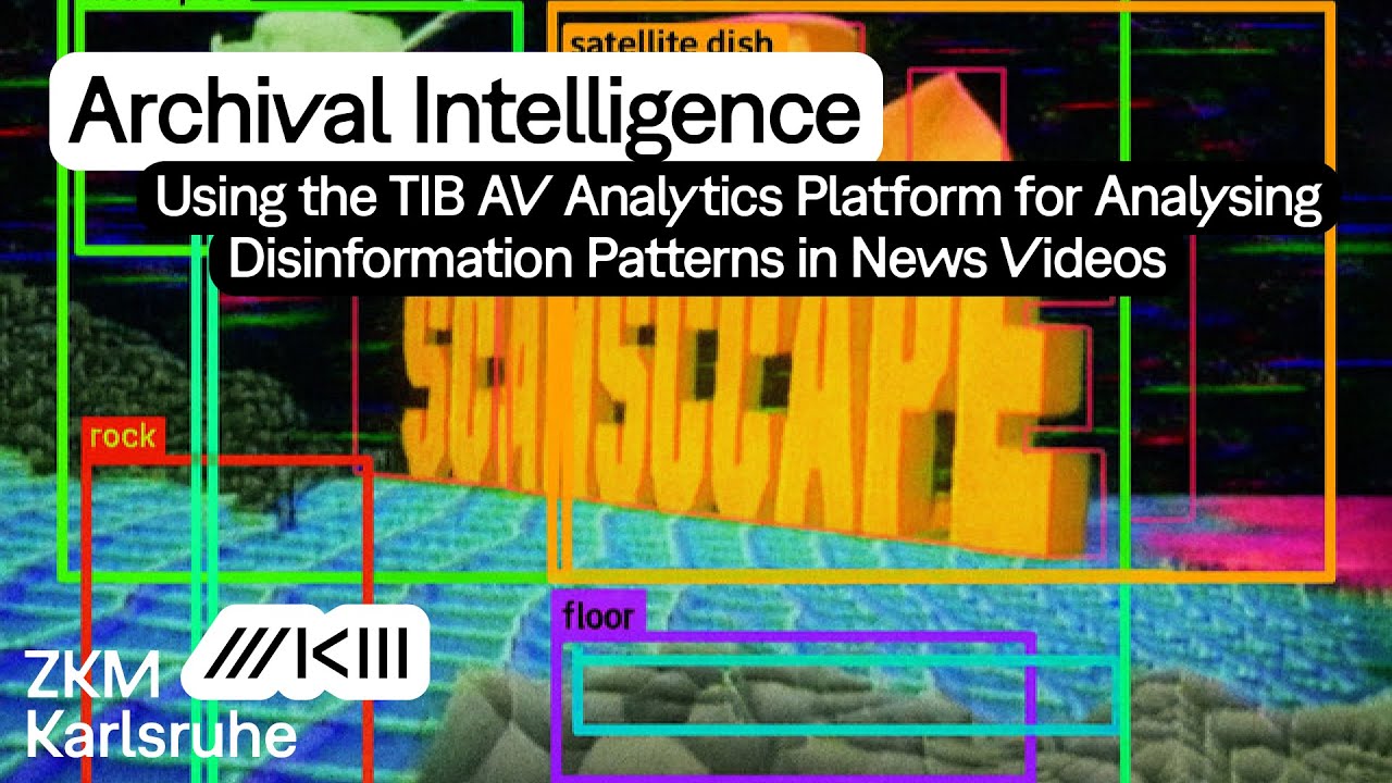 Ralph Ewerth: Using the TIB AV Analytics Platform for Analysing Disinformation Patterns...