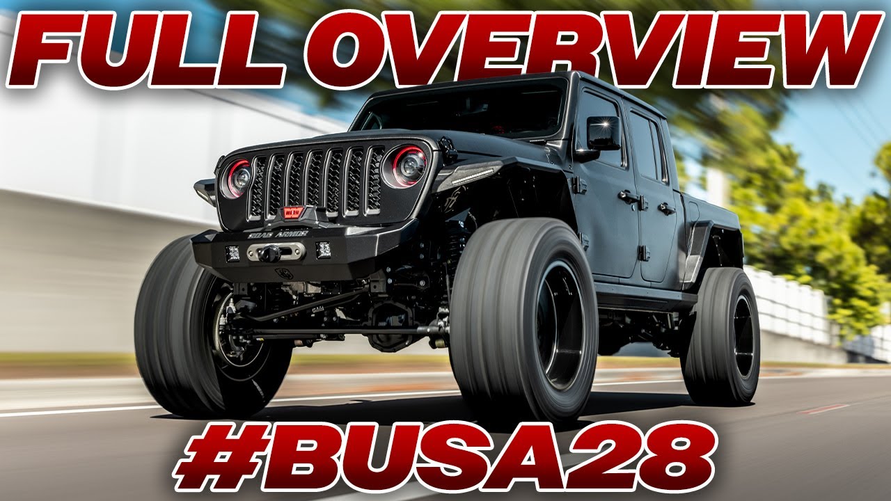 FULL OVERVIEW of Our 2023 Brushed Black Metallic Rubicon Gladiator | #BUSA28