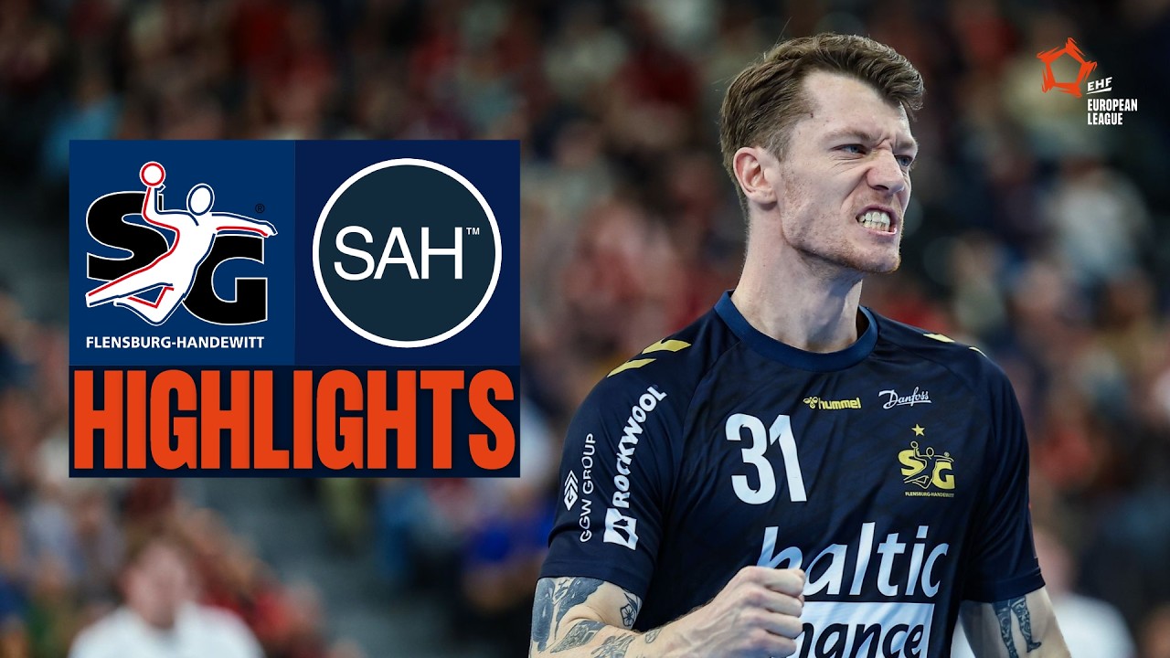 SG Flensburg-Handewitt 🆚 SAH - Aarhus | Highlights | EHF European League Men 2025/26