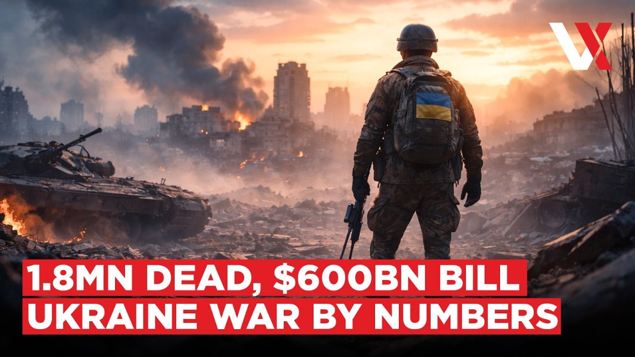 Ukraine War Anniversary | 1.8MN Dead, $600BN In Ruins As Putin's War Hits 5th Year | Russia | VERTEX