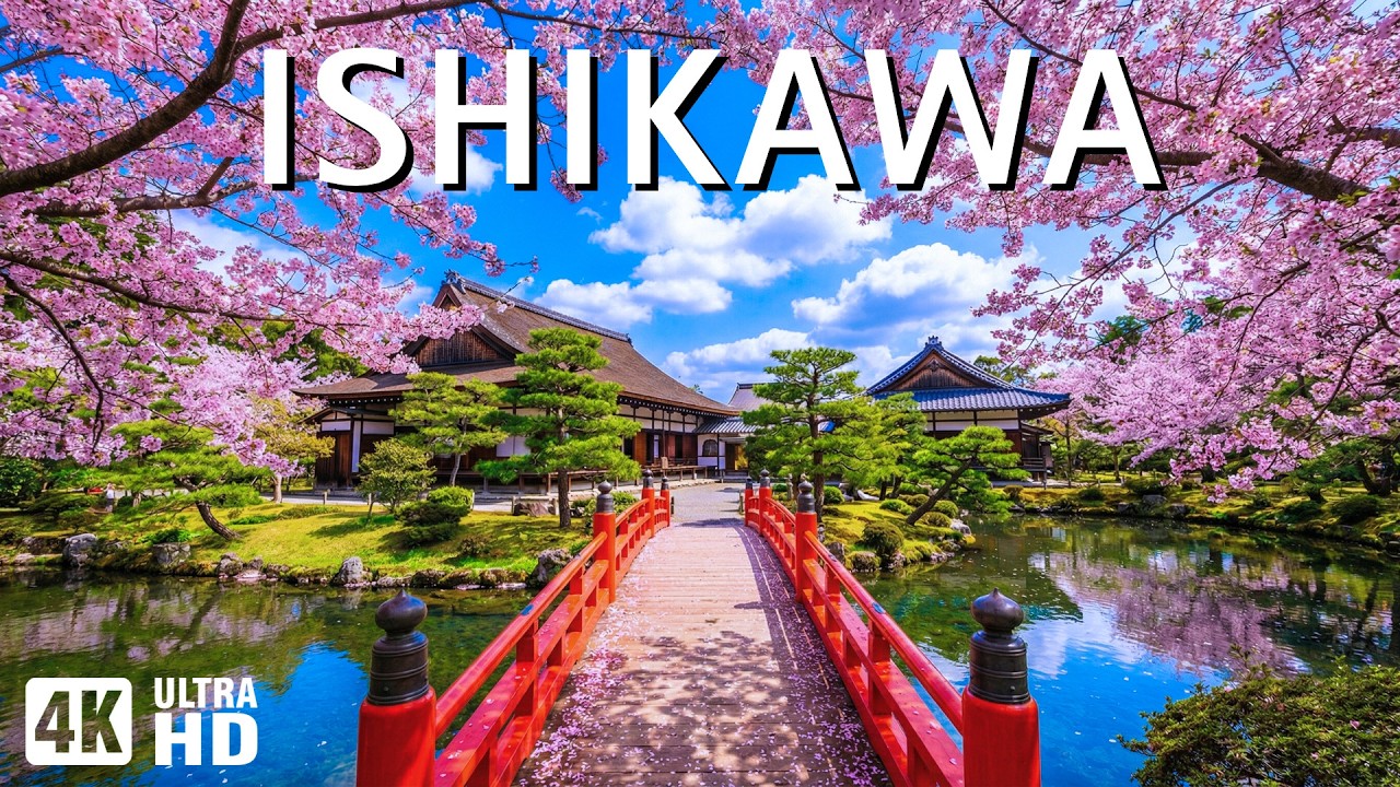 Spring in Ishikawa Japan 4K 🌸 Hidden Beauty of Kenrokuen & Tranquil Japan Sea Views