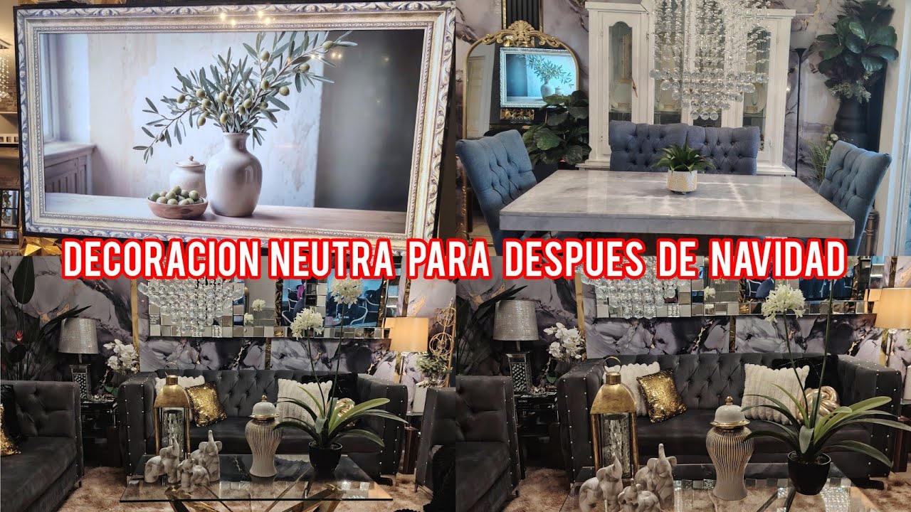 DECORACIÓN DESPUÉS DE NAVIDAD 