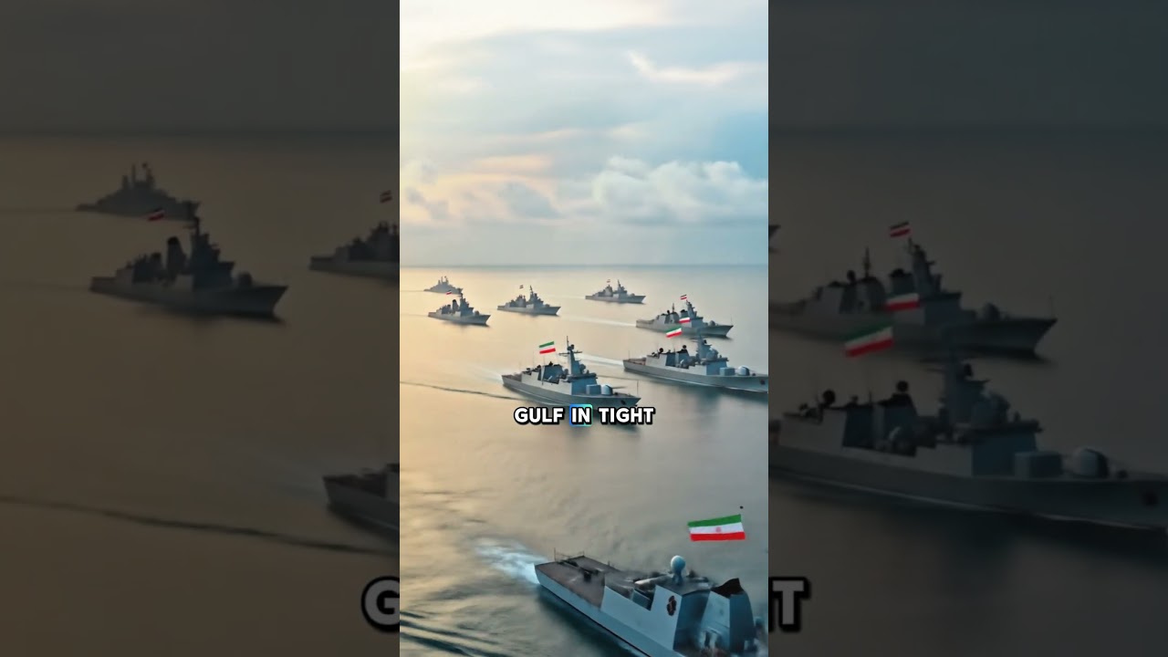 Iranian Naval Fleet in Full Formation &ndash; Strategic Maritime Deployment in the Persian Gulf