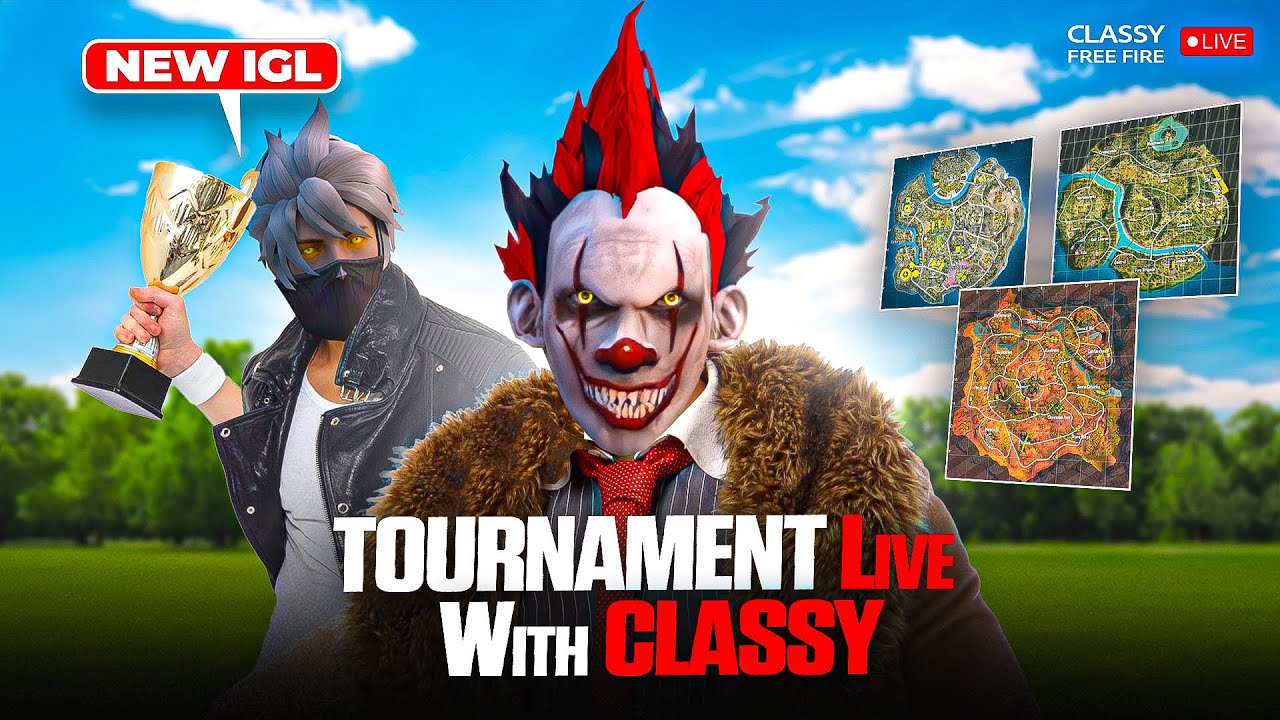Wild Card To Finale 🤪 + Clash Squad Tournament  🚀💀 Classy Live 👽 #freefire #live #classyfreefire