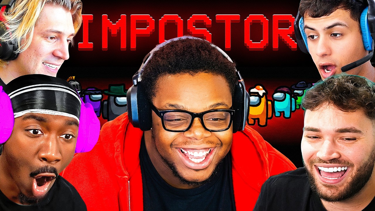 Among Us, But We Have No Filter.. (Ft BruceDropEmOff, AdinRoss, XQC & Stable Ronaldo)