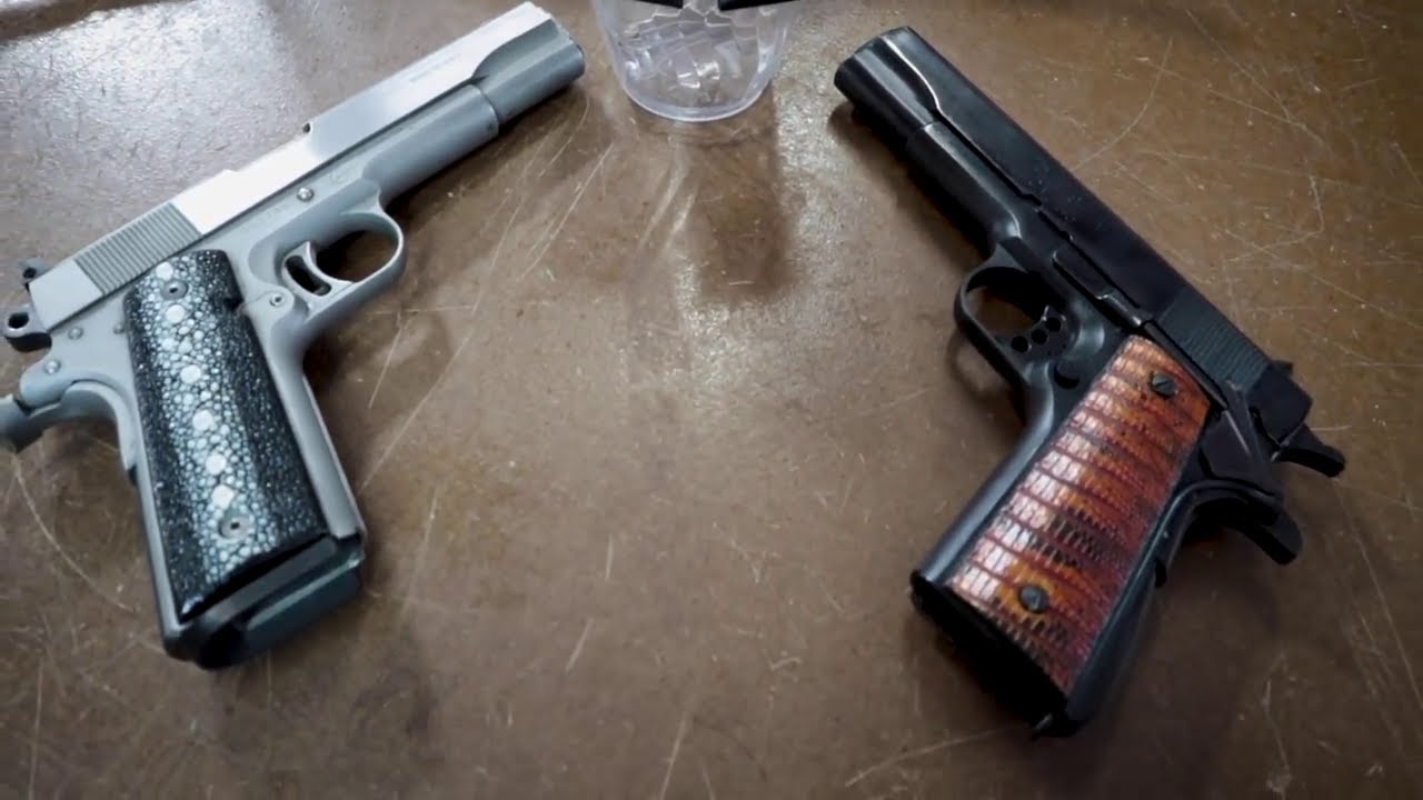 1911 Grips Exotic Leather Лучшие обновления: как это сделано с Сэмом Эндрюсом