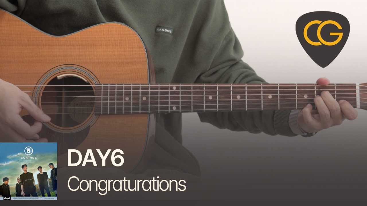 Congraturations - DAY6 데이식스 [기타 코드, 타브 악보]