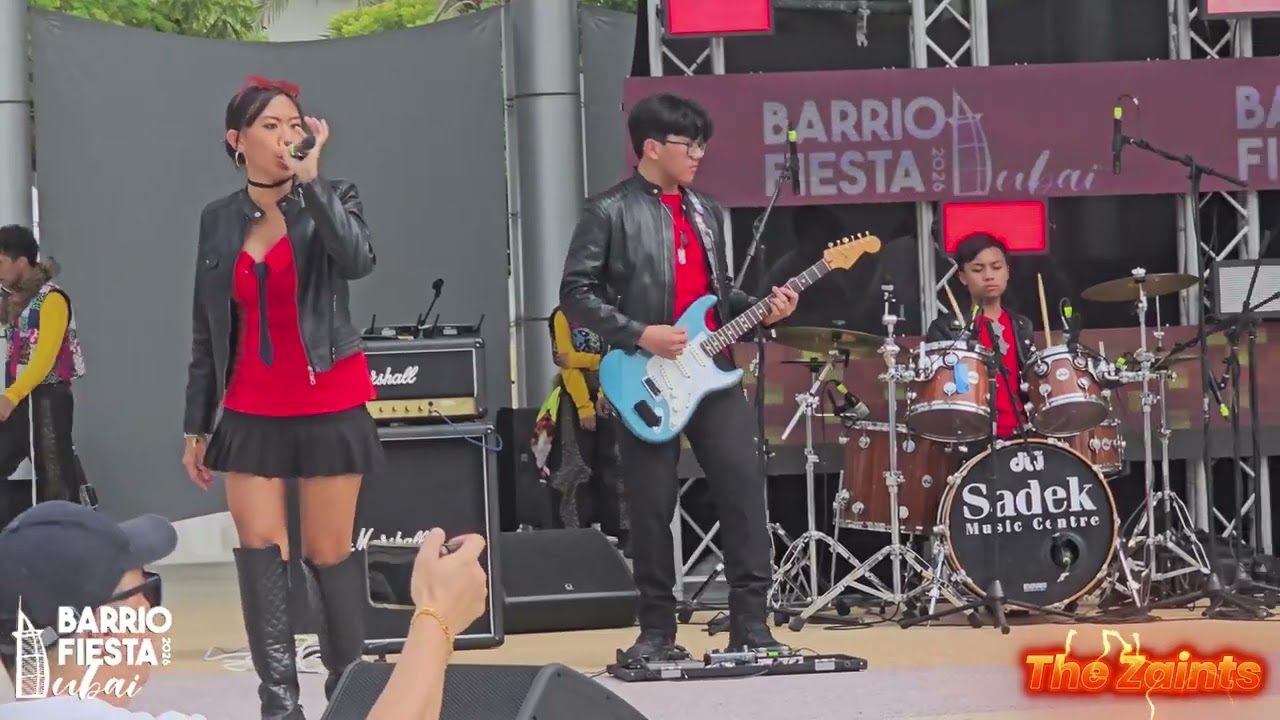 The Zaints playing 
