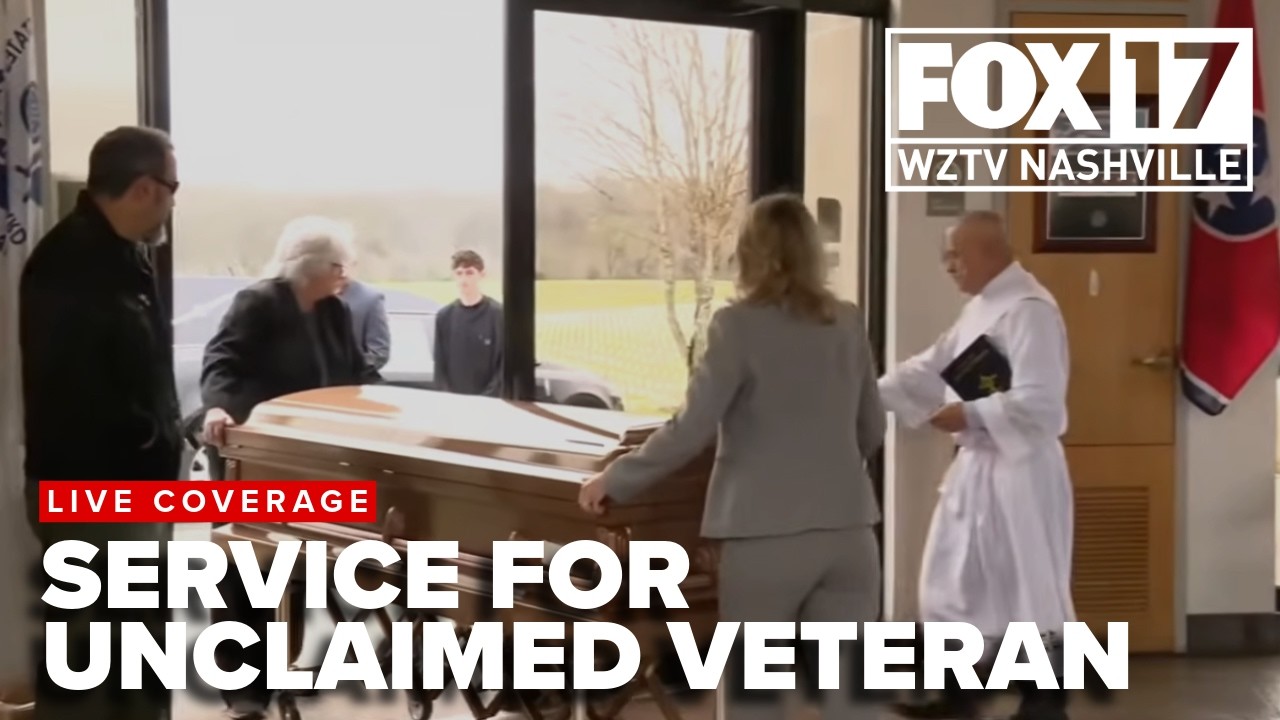 Funeral service for unclaimed Navy veteran