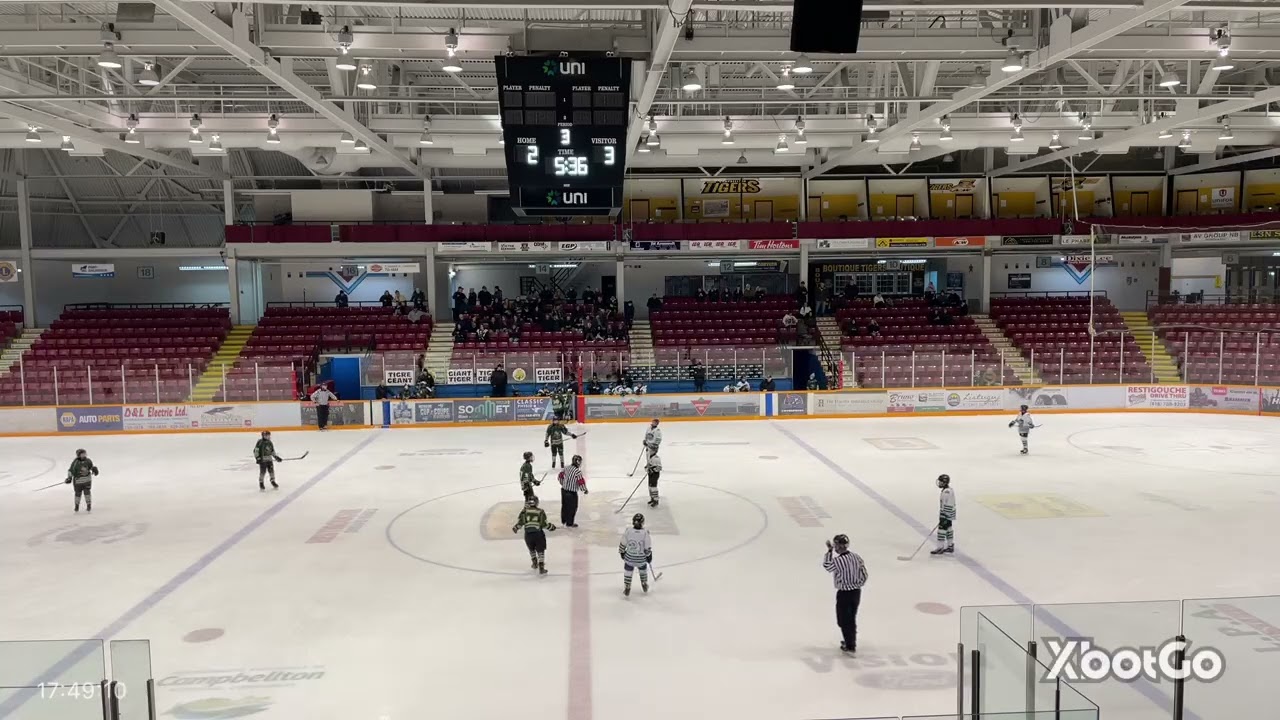 Tournoi Campbellton Forestiers vs Vikings 3ème période 12/02/26