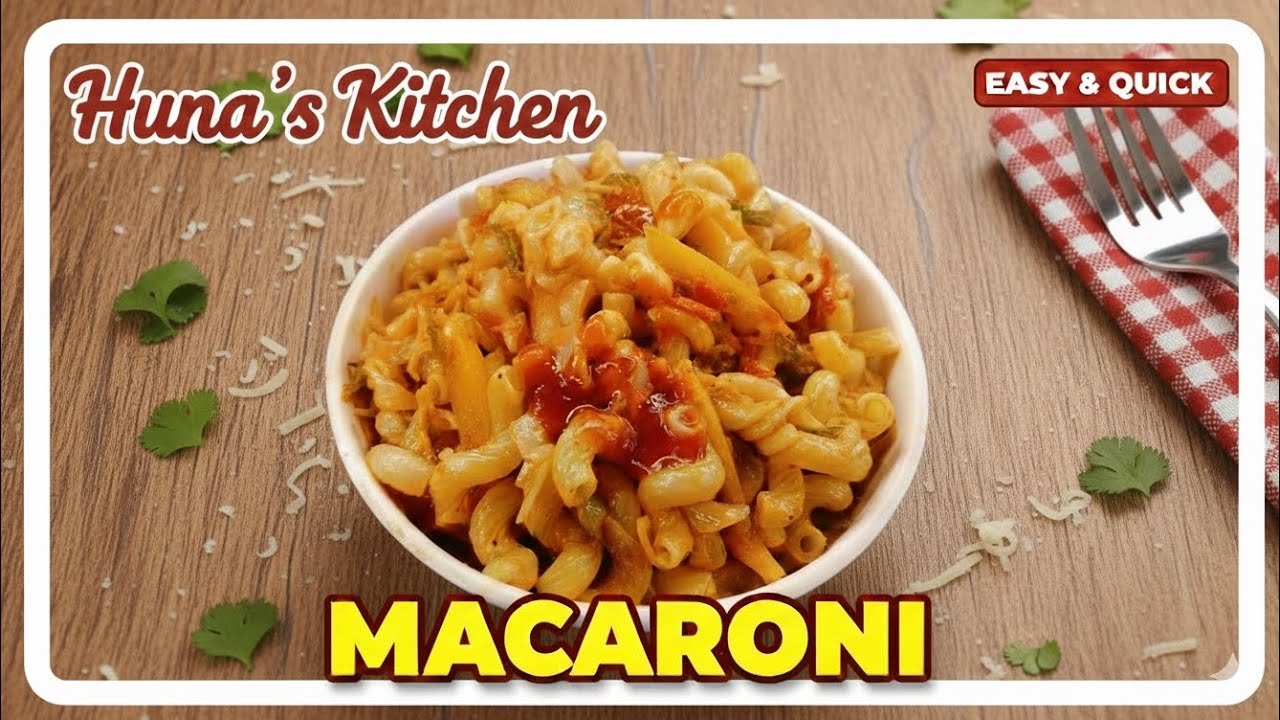 Easy, Quick & Super Tasty Veg Macaroni Recipe You’ll Want to Make Again and Again 🍝