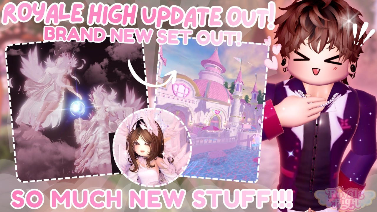 💗*NEW* Royale High Everfriend update out now! 💌Check out the new stuff with me! 🏹
