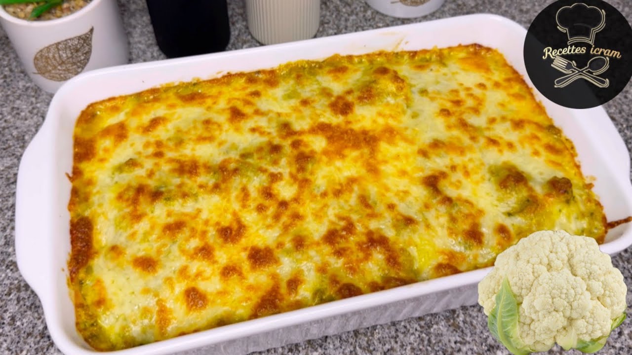 COLIFLOR gratinado de carne será uno de tus favoritos fácil de hacer  y riquísimo 