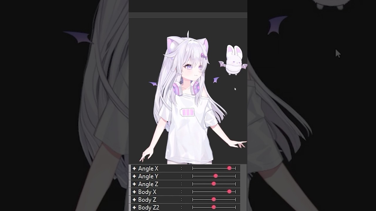 Hair Physics 🥰 Live2d breakdown @KITHERA