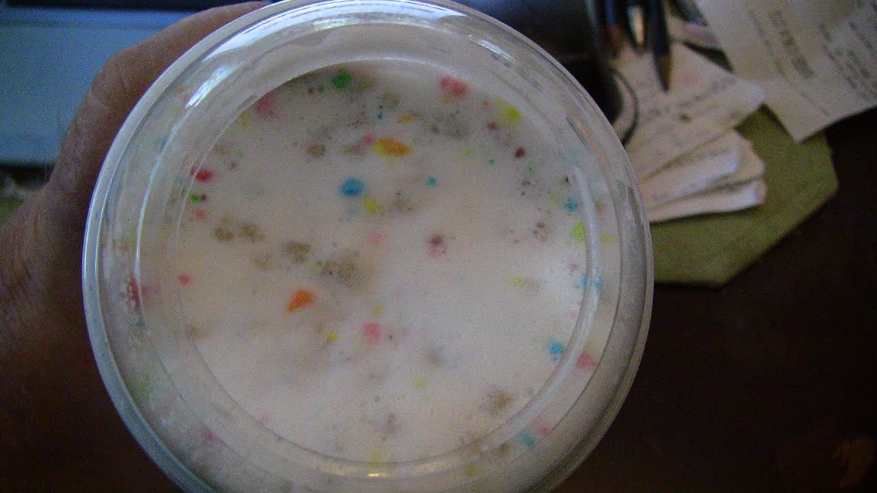 Burger King Lucky Charms Milkshake