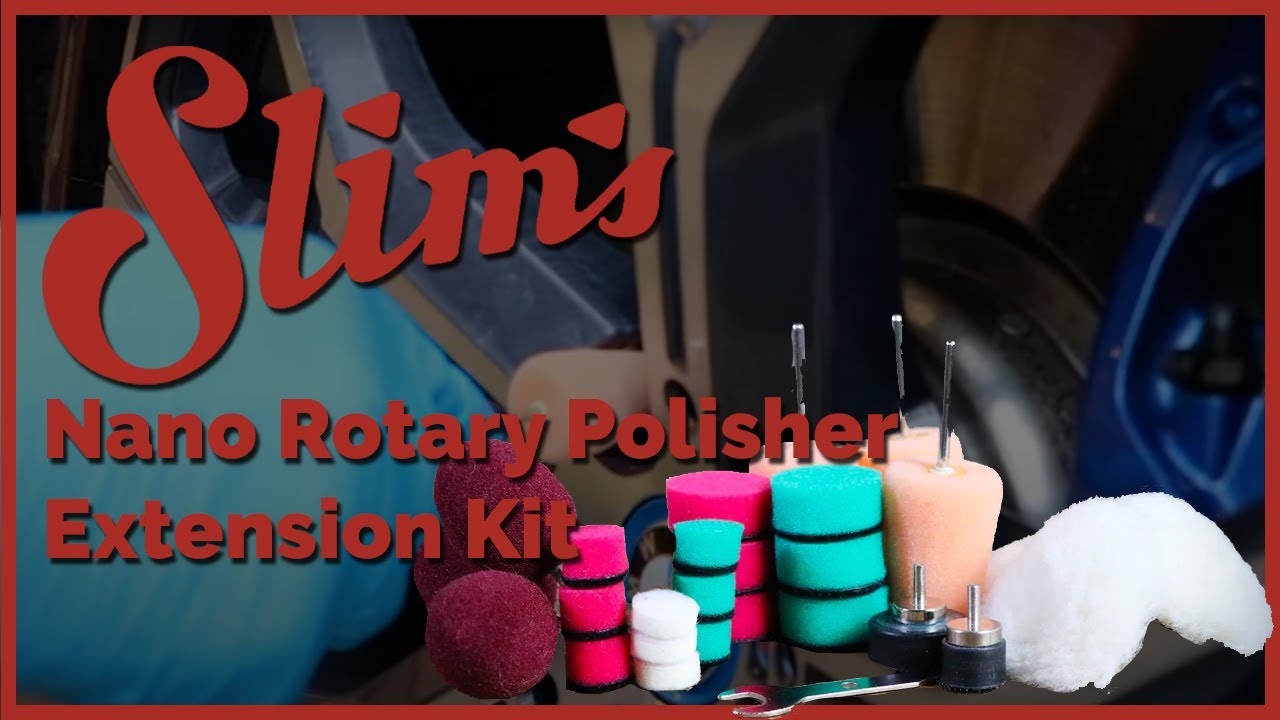 How to Set Up the Slim's Detailing Nano Rotary Polisher Extension Kit