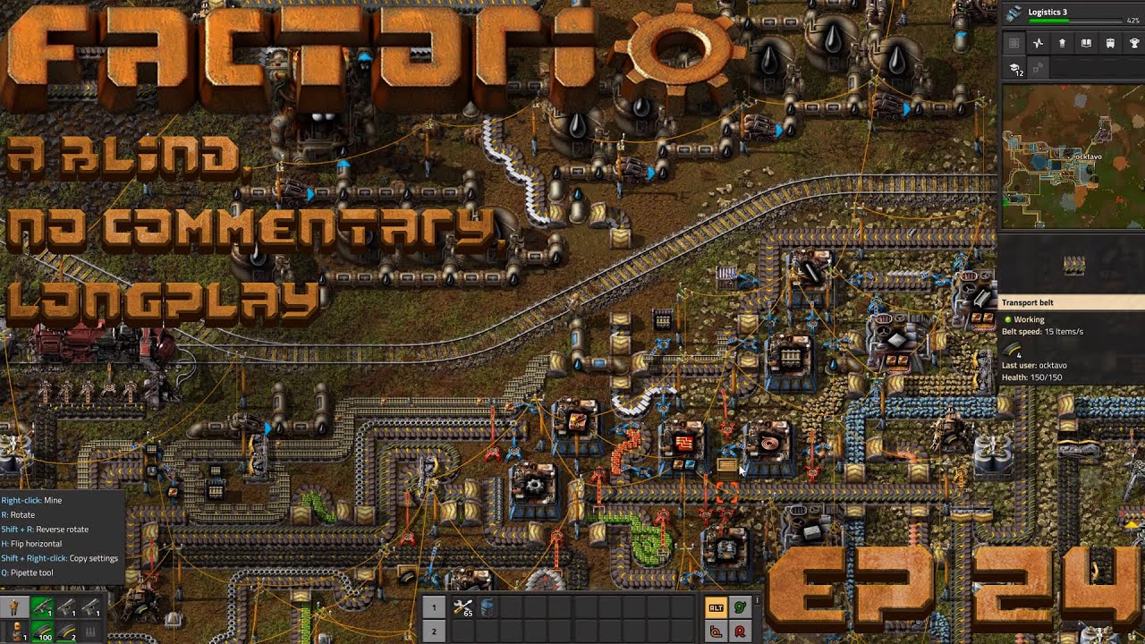 Factorio - No Commentary Blind Playthrough (EP24)