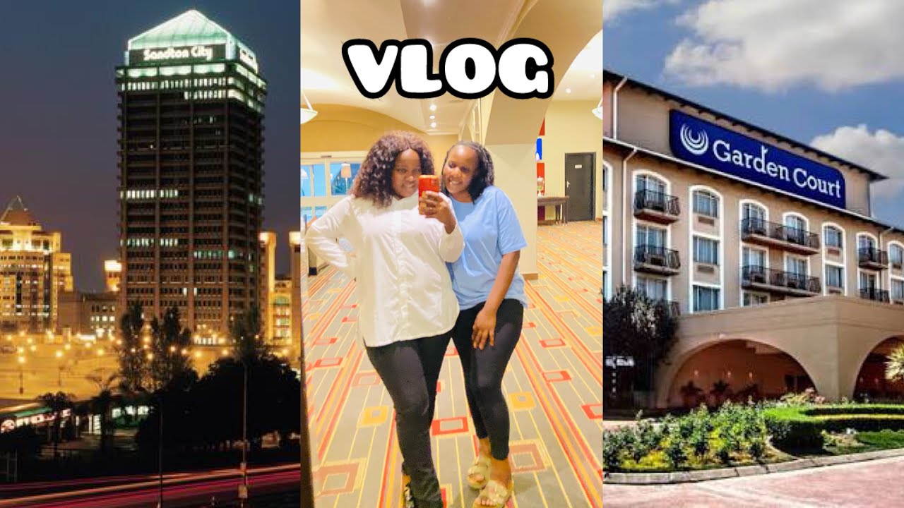 VLOG | Ночь в отеле Garden Court Hotel или международном аэропорту имени Тамбо | Шопинг в торгово...