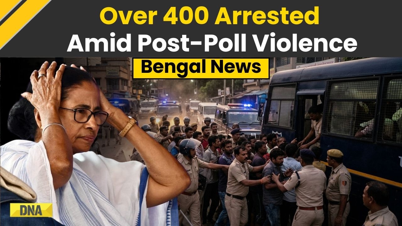 West Bengal News: 400+ Arrested, 200 FIRs Filed As Post-Poll Violence Grips West Bengal; 2 Dead