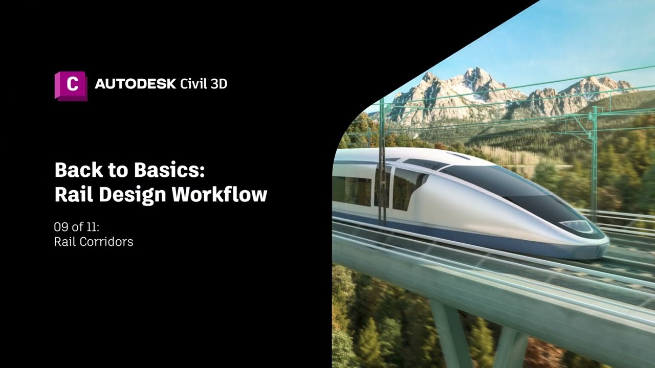 How To Create Rail Corridors in Civil 3D