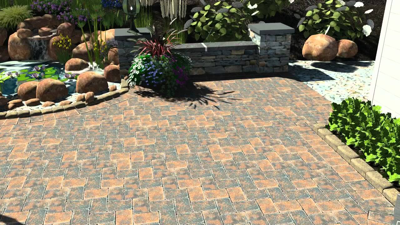 3D Patio Design Presentation - Dynascape Sketch 3D, Sketchup, Lumion