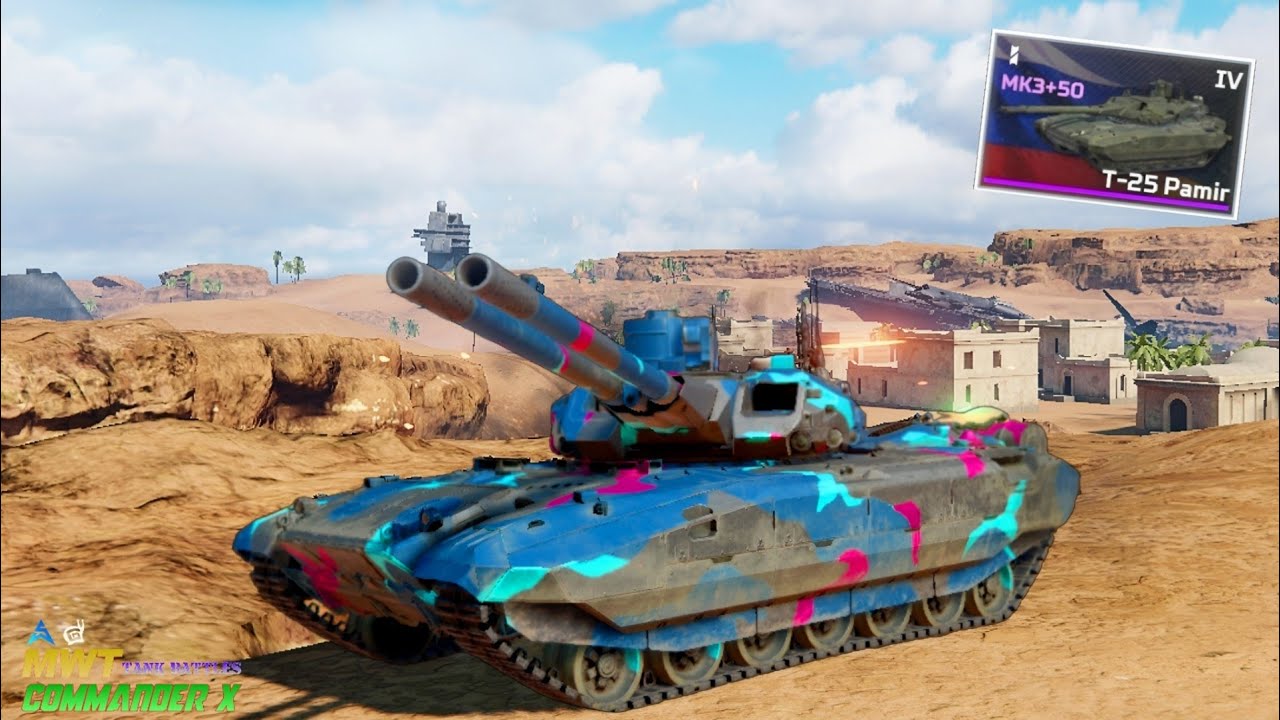 Double Damage Beast 🚀 T-25 Pamir Tier IV MBT 