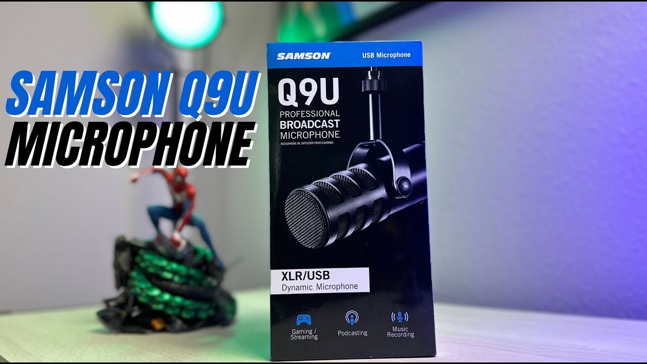 Best Streaming Microphone: Samson Q9U Unboxing
