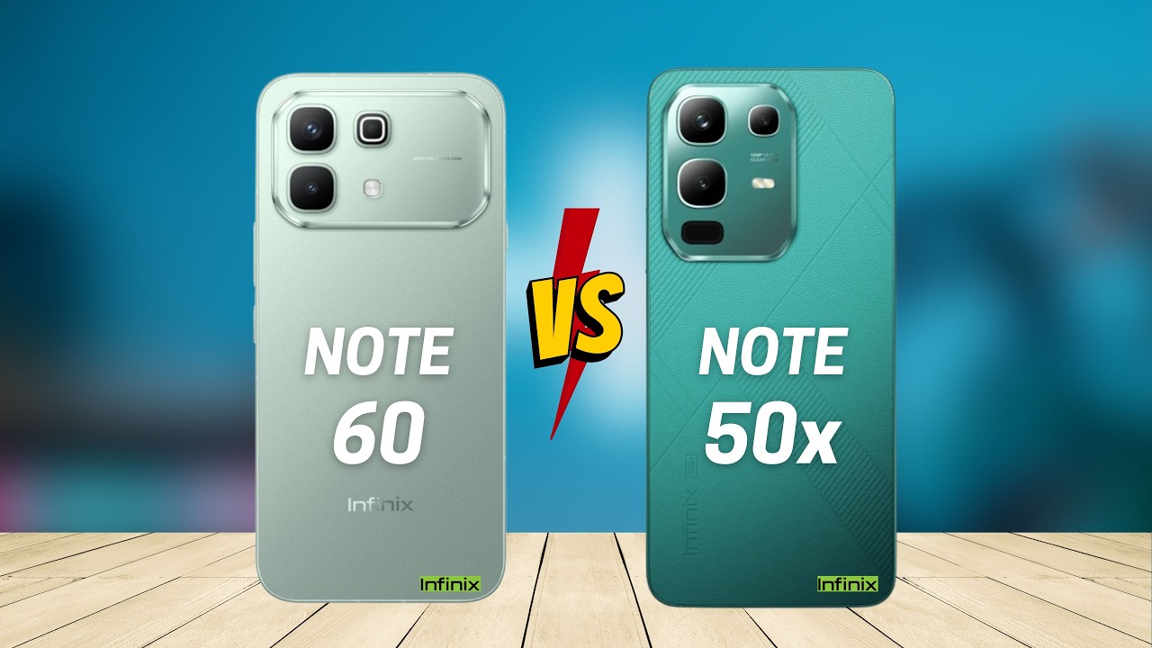 Infinix Note 60 vs Infinix Note 50X