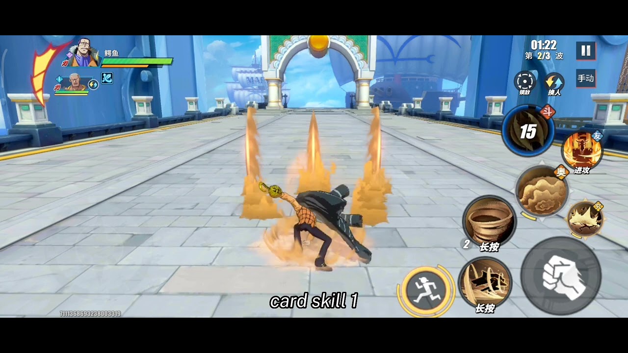 Mr.0 Crocodile 🐊 complete movesets •One Piece Fighting Path