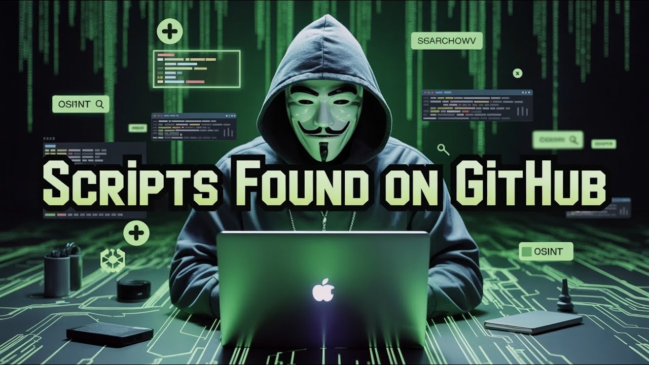 20 секретных инструментов/скриптов OSINT, найденных на GitHub.