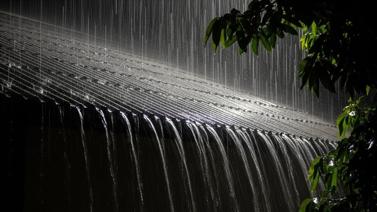Torrential Rain & Thunder for Deep Sleep, Anxiety Relief & Calm Mind #54