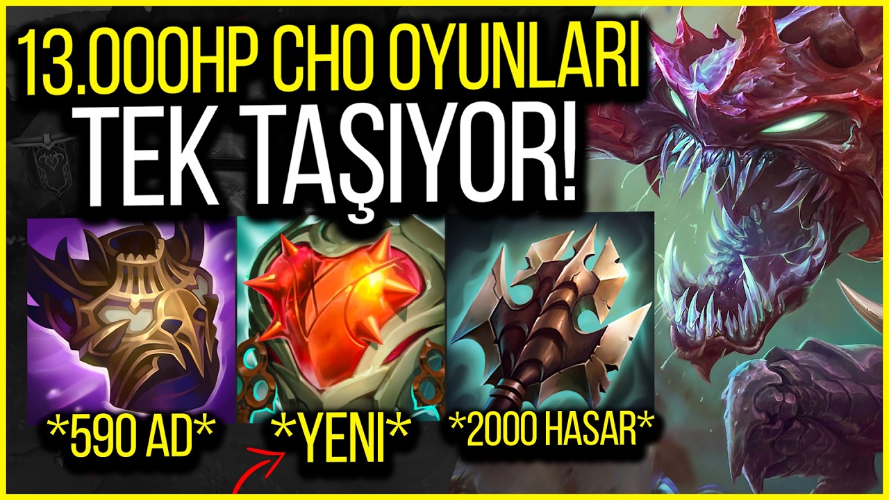 💪 13000 HP CHO'GATH SORUNSALI 💪
