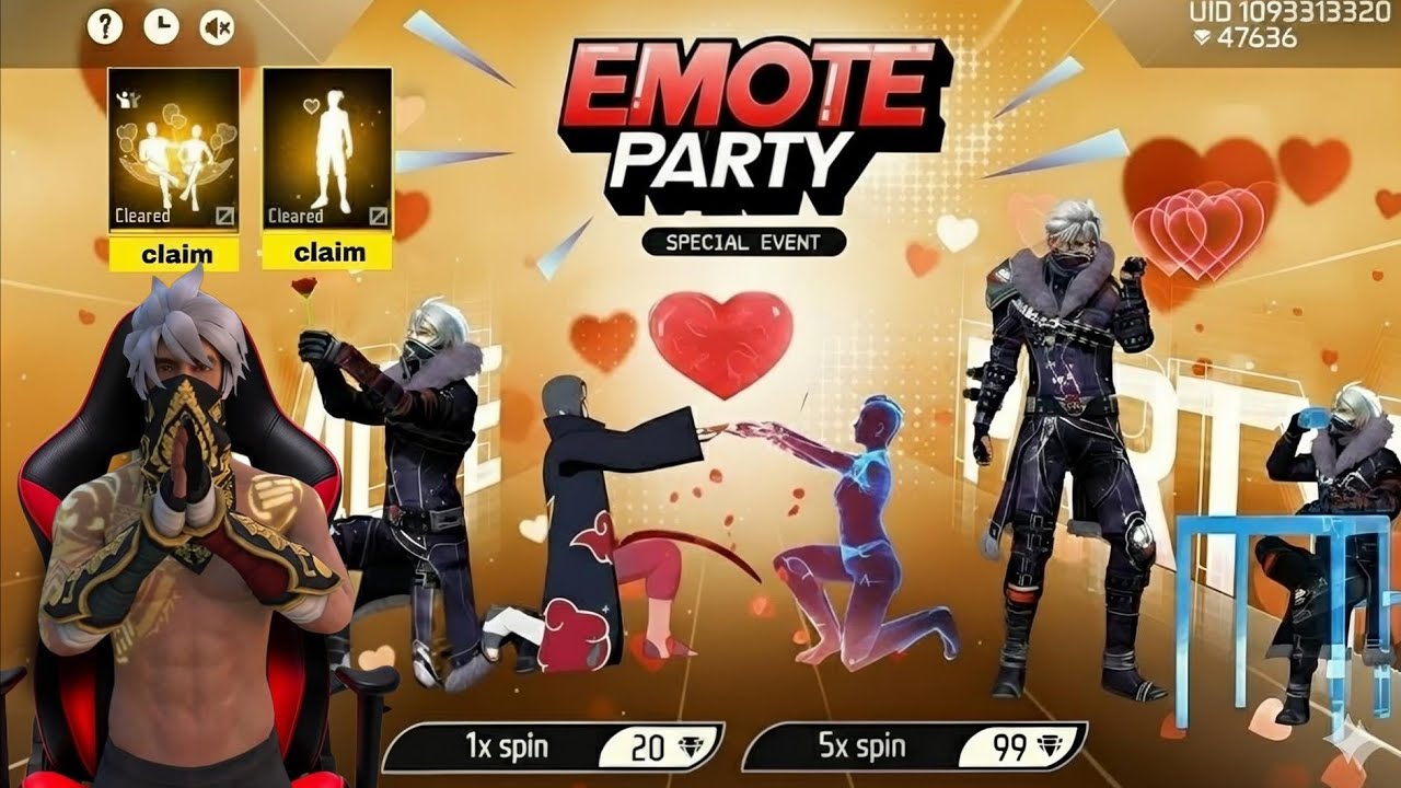 Free Fire Valentine Day Events 2026 ❤️ | All Rewards & New Events Revealed