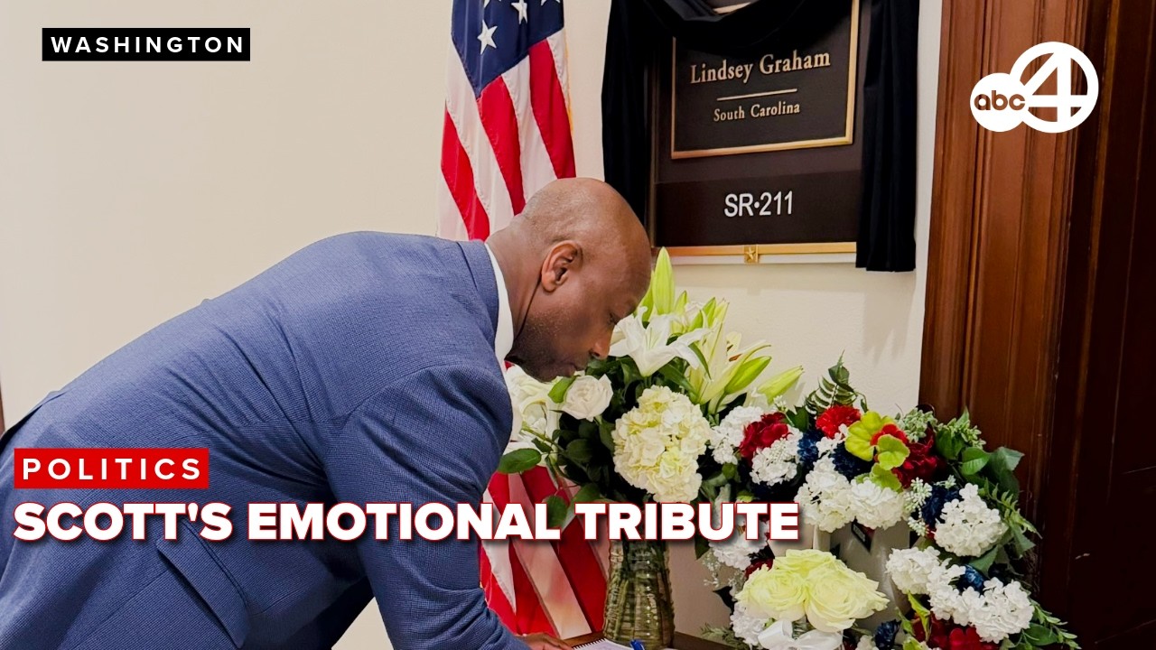 Full: Tim Scott's emotional tribute to Lindsey Graham