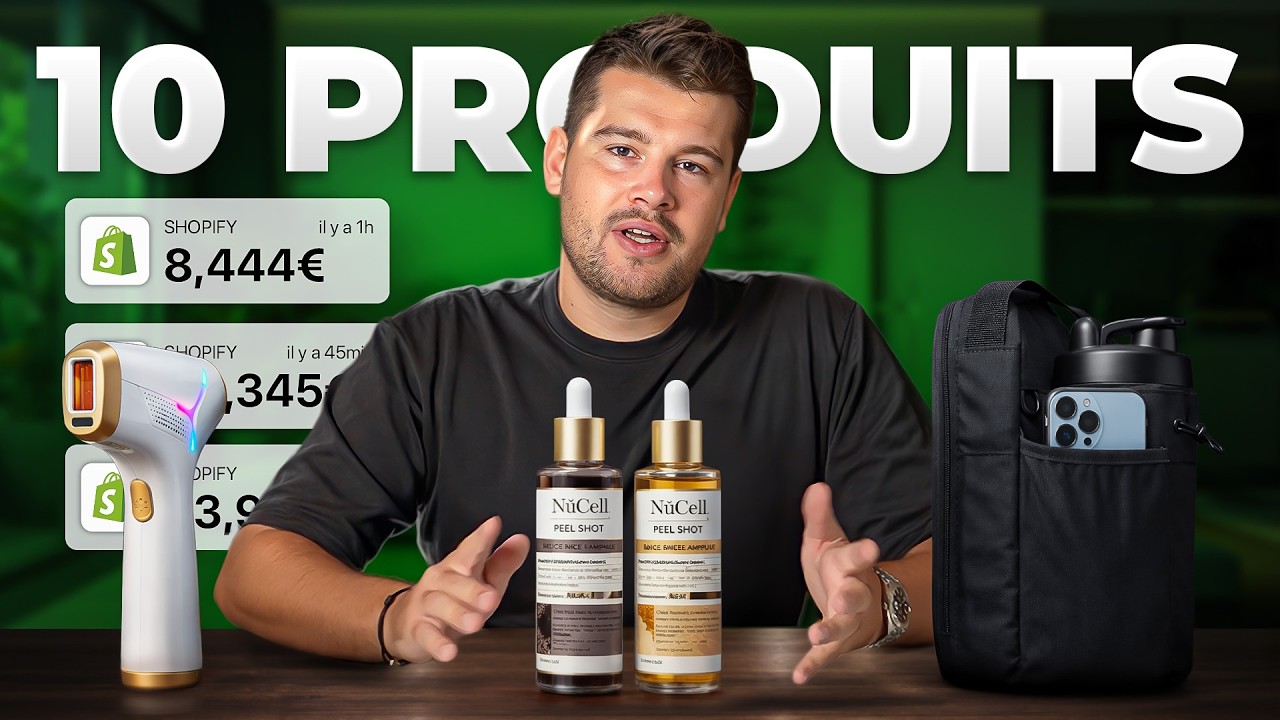 Trouver des produits gagnants en dropshipping : ma strat&eacute;gie exacte (Top 10 &ndash; Mars 2026)