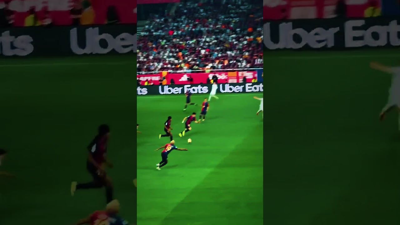 Barcelona's Decisive goal clinched the Treble 😰 #shorts