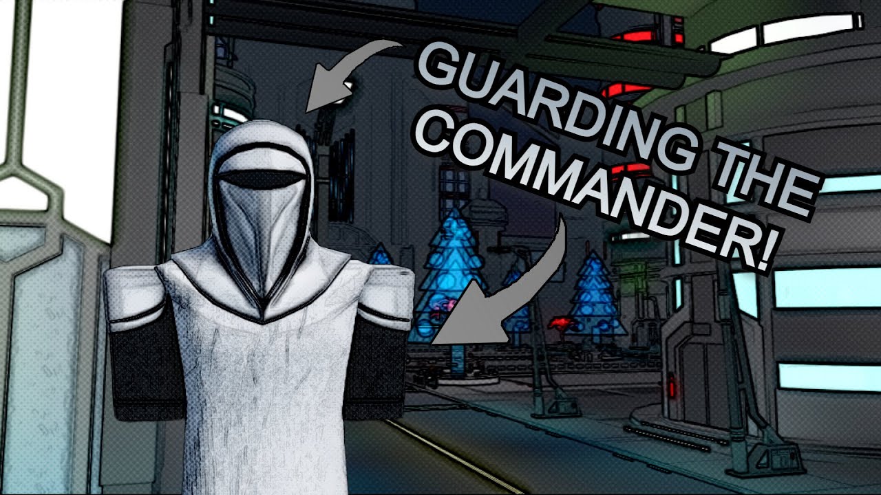 GUARDING THE COMMANDER OF RG! | Roblox Star Wars Coruscant