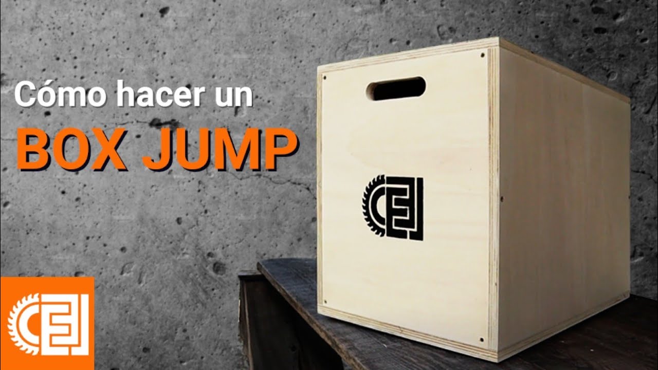 Como hacer un box jump o banco de salto? Gimnasio en casa - Carpinteria basica en Casa
