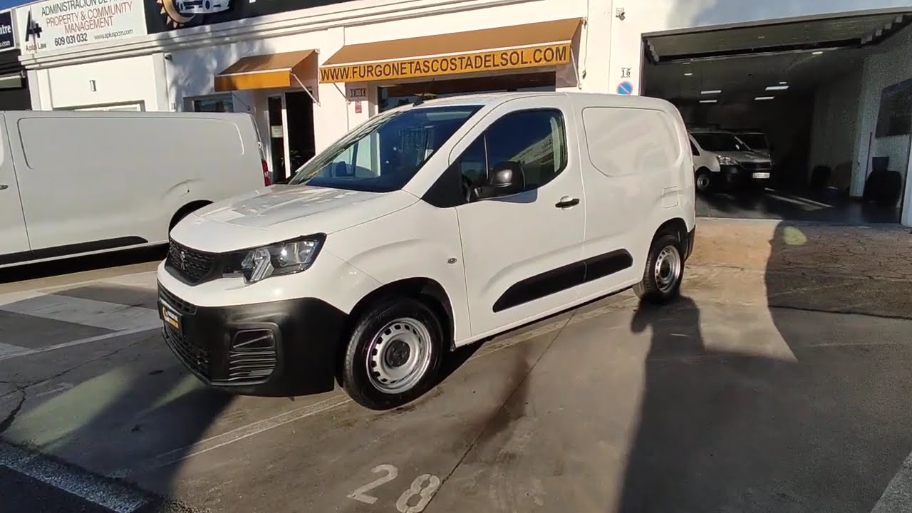 PEUGEOT PARTNER PREMIUM STANDARD 600KG BHDI 100CV , 2020, 76.000KLM