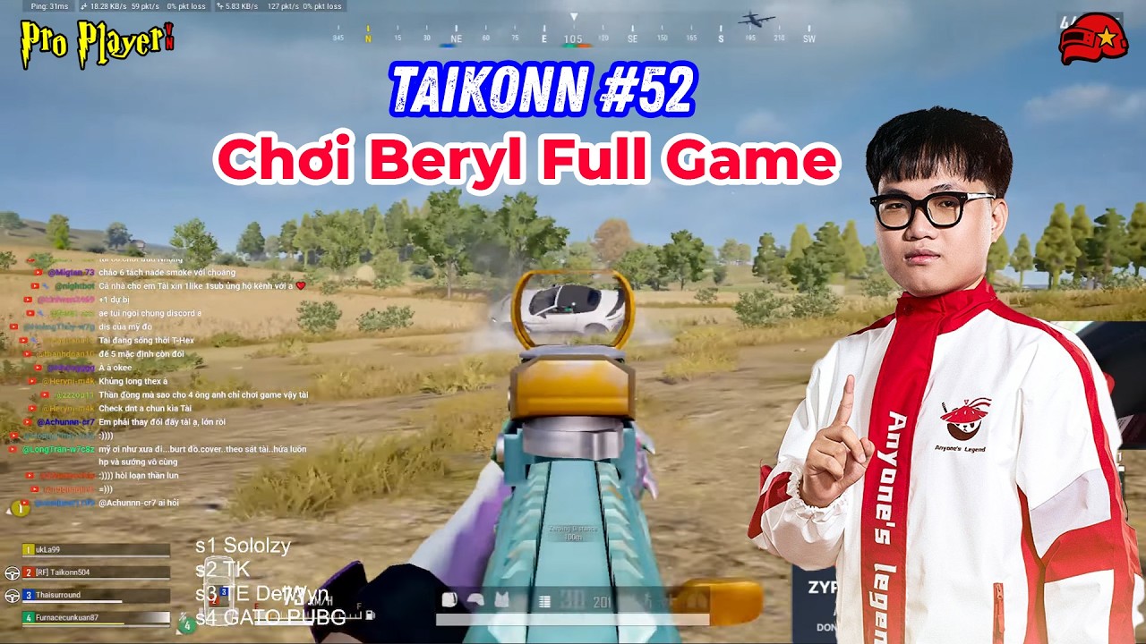 PUBG PC I AL_Taikonn #52 I Tài Chơi Beryl Full Game