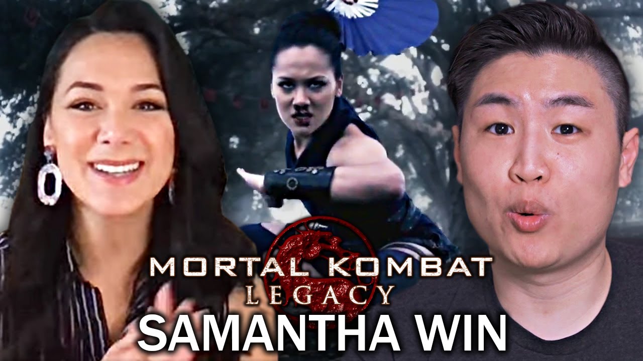 Interviewing KITANA From Mortal Kombat Legacy!! (Samantha Win Interview)