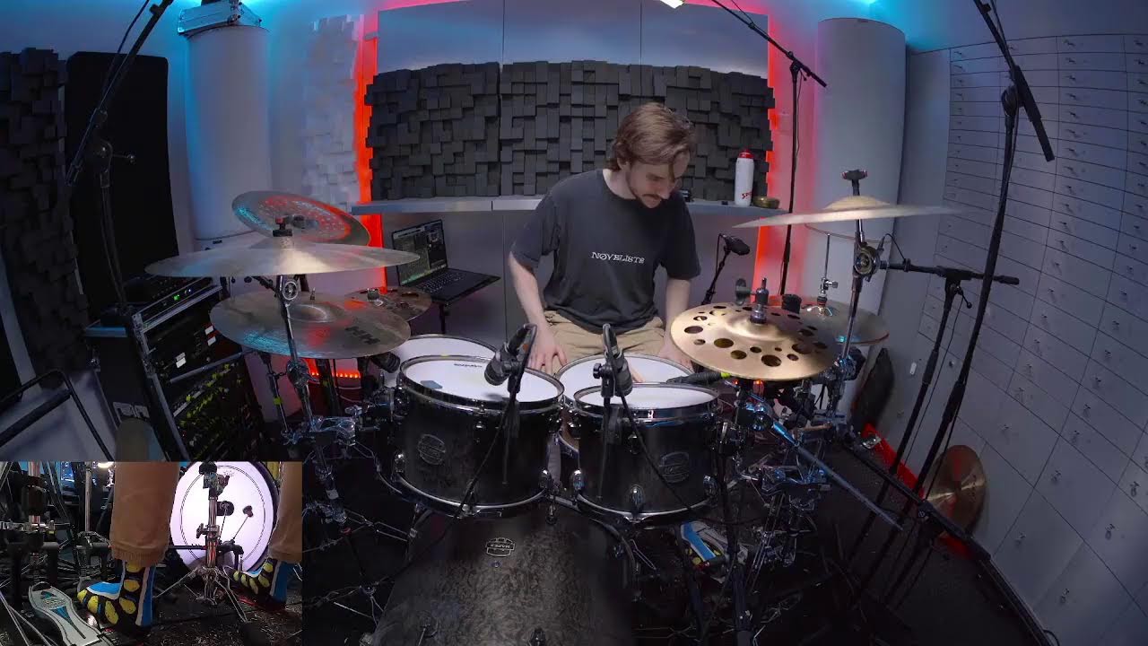 Gracchus Live Drum Stream - Wide Angle View from the Vault!