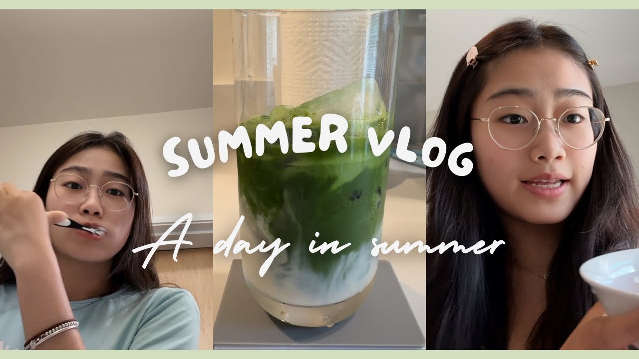Summer vlog | realistic summer day | before college | chill | just vibes
