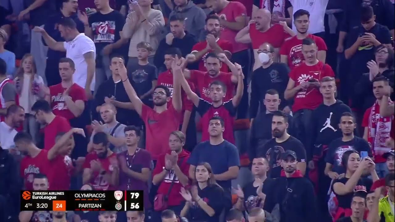Τα Highlights του Ολυμπιακός - Παρτιζάν (10/11/22)