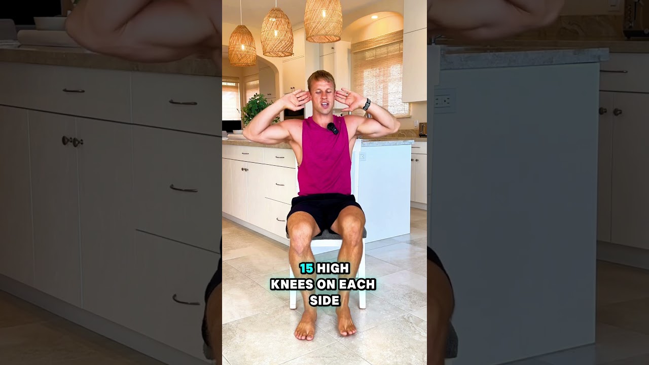 Increase your core strength as a senior #core