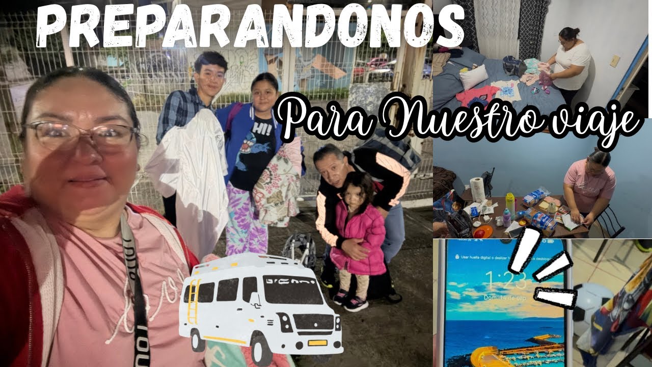 ✅Preparándonos para irnos de viaje 🚍🧳