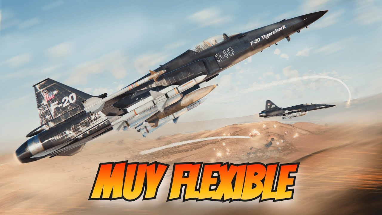 [2k] F-20 Tigershark, un avión con muchos recursos | WarThunder RB