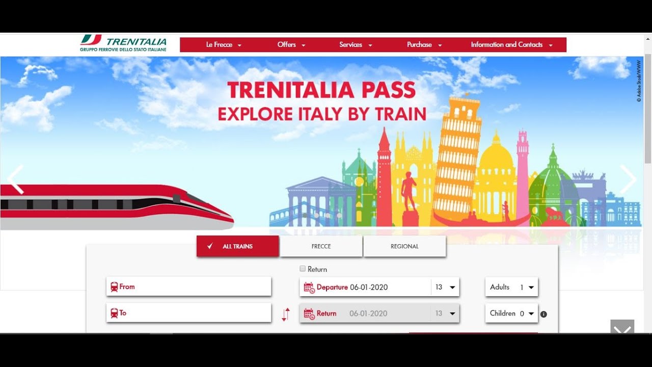 How to buy Leonardo Express Ticket online